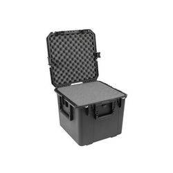 SKB Cases Seres Injecton Molded Ml-Standard Waterproof - Case 17inx17inx16in W/Cubed Foam 3I-1717-16BC