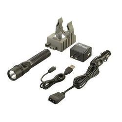 Streamlight Strion DS 375 Lumen Flashlight-IEC Type A 120V/100VAC/12V DC-1 Holder Black 74411