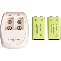 Garrett Recharger Kit for Garrett SuperWand and THD - 2 NiMH Batteries and 110 Volt Charger 1612000