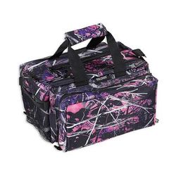 Bulldog Cases & Vaults Muddy Girl Camo Range Bag Deluxe with Strap - 13inx7inx7in BD910MDG