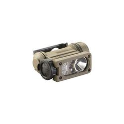 Streamlight Sidewinder Compact II Aviation Flashlight - White C4 LEDGreenBlueIR LED w/Rail Mount Headstrap and AA Alkaline Battery Box 14532
