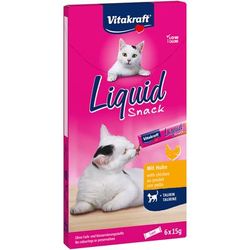 Vitakraft Cat Liquid Snack 48 x 15 g - Pollo