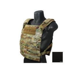 High Ground Gear Basic Plate Carrier Regular Black 8x10 10x12 HG-8430-6