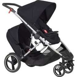 Phil & Teds Voyager Double Stroller - Black