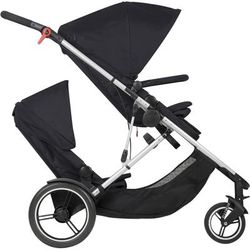 Phil & Teds Voyager Double Stroller - Black