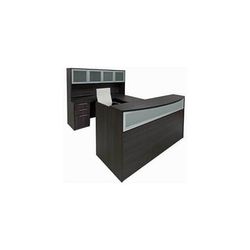 Charcoal U-Shaped Reception Desk