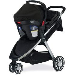 Britax B-Lively & B-Safe Ultra Travel System - Noir