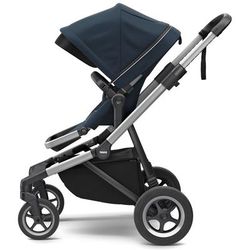 Thule Sleek Single-to-Double Stroller - Navy Blue