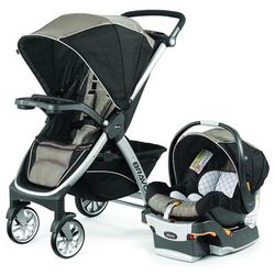 Chicco Bravo Trio Travel System - Champagne