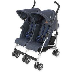 Maclaren Open Box Twin Triumph Stroller - Denim