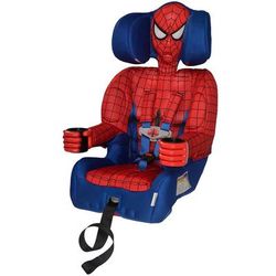 KidsEmbrace 2-in-1 Harness Booster Car Seat - Ultimate Spider-Man, Blue