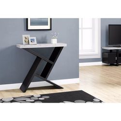 Accent Table / Console / Entryway / Narrow / Sofa / Living Room / Bedroom / Laminate / Grey / Black / Contemporary / Modern - Monarch Specialties I 2406