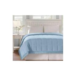 Madison Park Windom King Microfiber Down Alternative Blanket w/ 3M Moisture Management in Blue - Olliix MP51-543