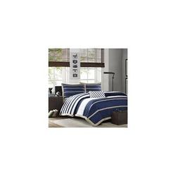 Mi Zone Ashton Twin/Twin XL Comforter Set in Navy - Olliix MZ10-084