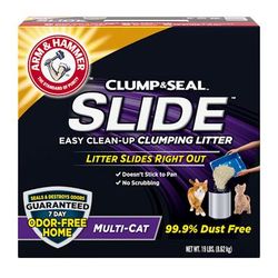 Clump & Seal Slide Multi-Cat Clumping Litter, 38 lbs.