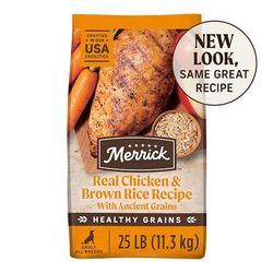 Classic Healthy Grains Real Chicken & Brown Rice Recipe with Ancient Grains Dry Dog Food, 25 lbs.