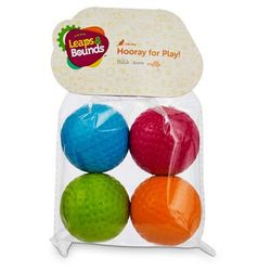 Foam Ball Cat Toys, Pack of 4 balls, Assorted