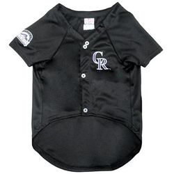 Colorado Rockies MLB Mesh Jersey, X-Large, Black