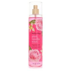 Bodycology Pink Vanilla Wish For Women By Bodycology Fragrance Mist Spray 8 Oz