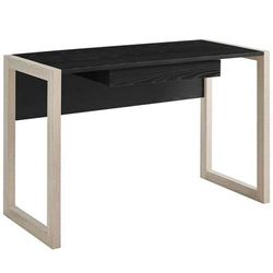 Become Wood Writing Desk - East End Imports EEI-2785-NAT-BLK