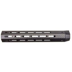 Lancer Systems LCH7 Octagon Carbon Fiber Handguard 7.62mm 9.5 in Mid-Length Standard 16 TPI Black LCH7-08-ML-ST-16