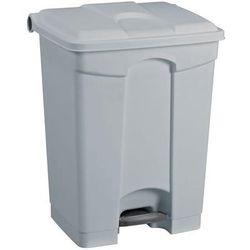Poubelle Agroalimentaire Plastique À Pédale 45 L Coloris Gris - Manutan Expert