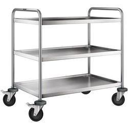 Chariot Inox 3 Plateaux Poids:20 Kg H Ht:950 Mm - B PRO