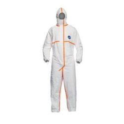 Combinaison Tyvek 800j L Blanc/orange - Tyvek Dupont