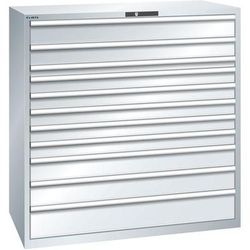 Armoire Gris Clair 1431x725x1450 Avec 11 Tir. 200kg - Lista