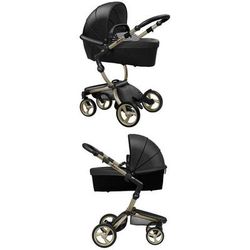 Mima Xari Complete Stroller, Gold - Black / Black & White