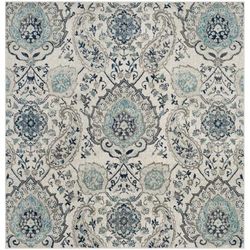 Madison 700 Collection 4' X 6' Rug in Grey And Ivory - Safavieh MAD797F-4