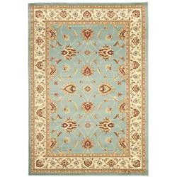 "Madison Collection 5'-3" X 7'-6" Rug in Ivory And Blue - Safavieh MAD155M-5"