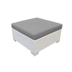 Monaco Ottoman in Grey - TK Classics Tkc017B-O-Grey