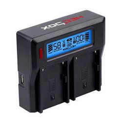 Hedbox RP-DC50 Dual Digital LCD Battery Charger RP-DC50/US