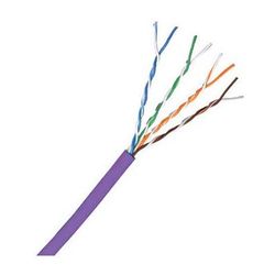 Comprehensive Cat 6 500 MHz UTP Solid Cable (1000', Purple) CAT6PUR-1000