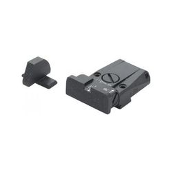 LPA SPR Adjustable Black Serrated Sight Set For Sig Sauer P229 and Springfield XD Black SPR30SS07