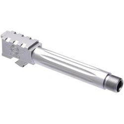 L2D Combat Precision Match Fluted/Threaded Barrel Glock 17 Stainless LD-BBL-PM-17-FT-SS