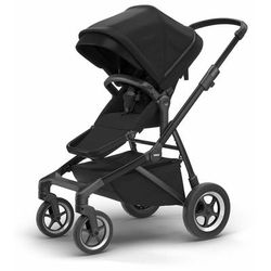 Thule Sleek Single-to-Double Stroller - All Black