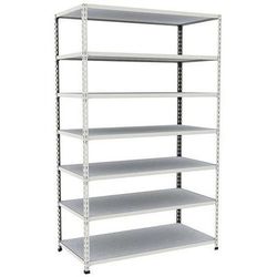 rayonnage d'archives rapid 2 1980x1220x610 7 tab metal gris