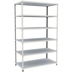 rayonnage d'archives rapid 2 1980x1220x610 6 tab metal gris