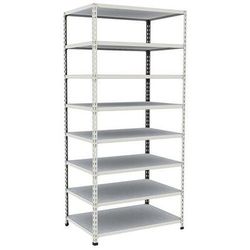 rayonnage d'archives rapid 2 1980x915x610 8 tab metal gris