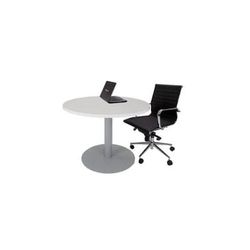 42" Round x 29"H Metal Disc Base Meeting/Conference/Cafeteria Table - Other Sizes Availa