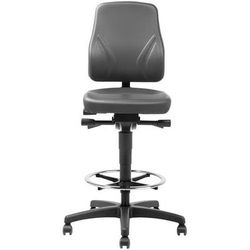 Siège D'atelier Ergonomique Haut Avec Repose-pieds - Manutan Expert