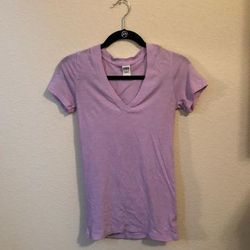 Pink Victoria's Secret Tops | 2/$16 Vs Pink Tee | Color: Purple | Size: Xs