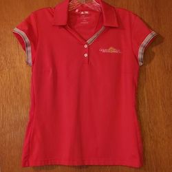 Adidas Tops | Adidas Ladies Golf Polo. Excellent Condition | Color: Pink | Size: S