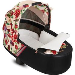 Cybex Priam Lux Carry Cot - Spring Blossom Light