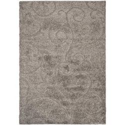 Florida Shag Collection 4' X 6' Rug in Grey - Safavieh SG455-8013-4