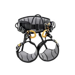 Petzl Sequoia Tree Care Seat Harness Black/Yellow 1 C069AA01