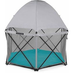 Summer Infant Pop ?N Play SE Hex Playard - Aqua Sugar