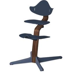 Nomi Chair - Navy / Walnut